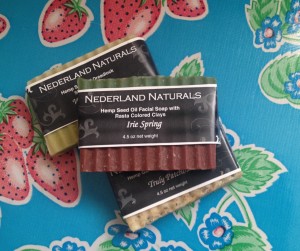 Nederland Naturals hemp-oil infused, vegan soaps. (Elana Ashanti Jefferson, The Cannabist)