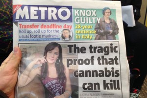 Friday, Jan. 31, 2014 cover of the Metro UK newspaper