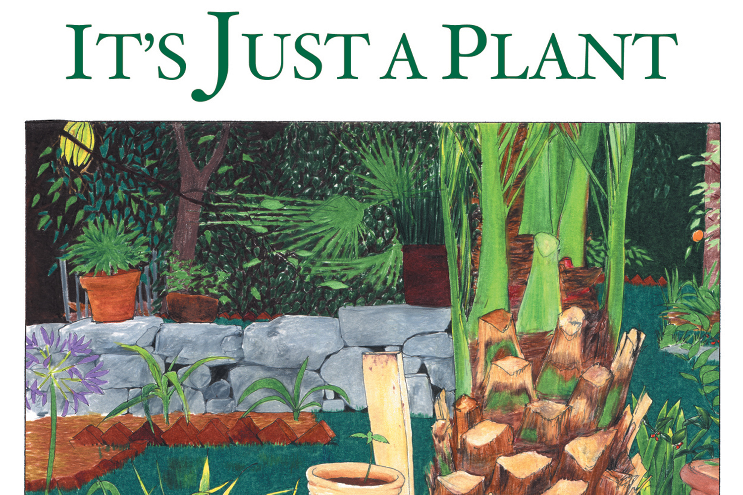 "It's Just a Plant" illustrated children's book by Ricardo Cortés