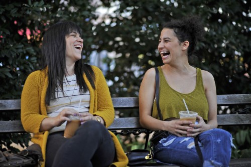 Abbi Jacobson, left, and Ilana Glazer in Comedy Central's "Broad City."