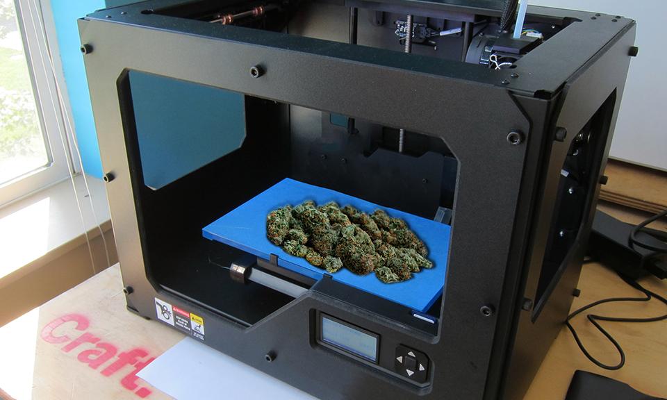 A 3D cannabis printer Is this the future, or is it April 1?
