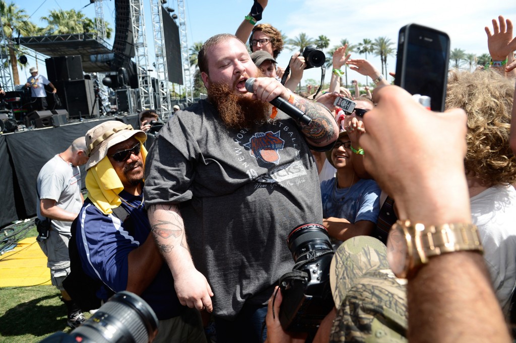 Rapper Action Bronson performs at  Coachella  Indio, Calif., in 2013.  (Frazer Harrison, Getty Images for Coachella)