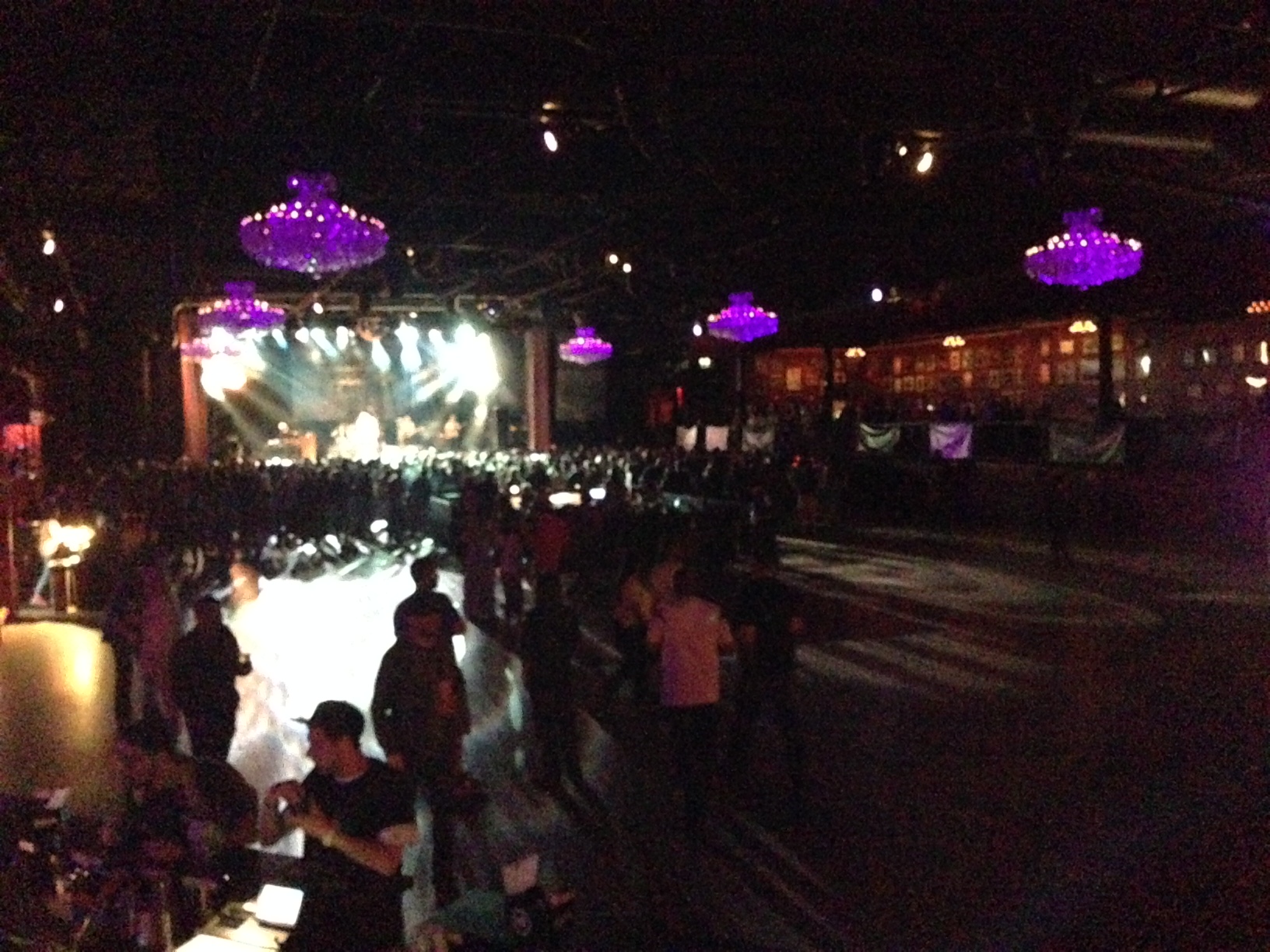 That's a lot of empty floor at the Fillmore Auditorium on 4/20, and this shot was snapped about 45 minutes into headliner Matisyahu's set at the Waldos Music Festival. (Ricardo Baca, The Cannabist)