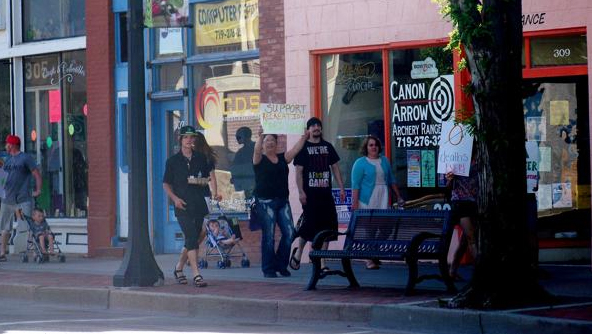 "Potheads Against Potholes" hit streets for march in Cañon City