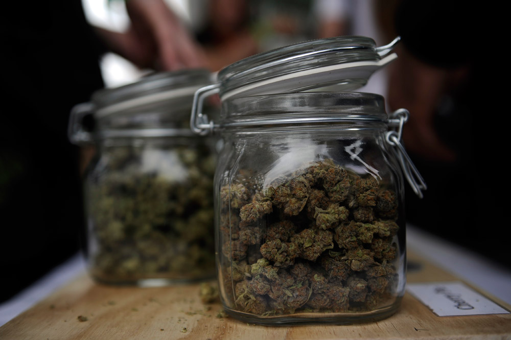 A scene from a Colorado marijuana dispensary. (Seth McConnell, Denver Post file)