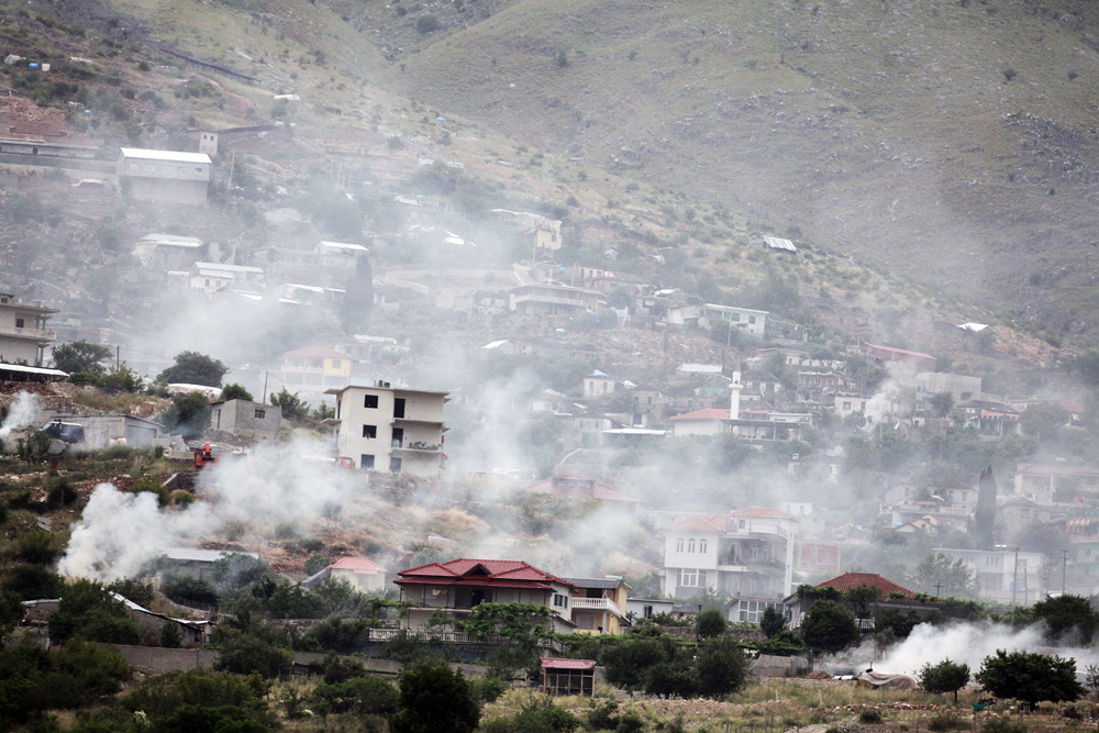 Massive amounts of marijuana destroyed in Albanian police raid