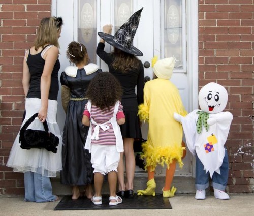 This Halloween should be no different for parents, who should always employ common sense on Halloween. Throw out any unwrapped candy and inspect all packaging before letting your kids gorge on treats. (Thinkstock)