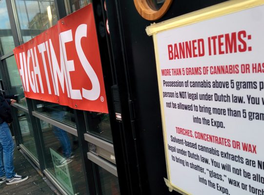 Amsterdam Cannabis Cup stays open, but crowd frustrated
