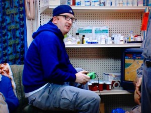 "My doctor says I need marijuana to get high," says Brian Posehn, controller in hand, on HBO's inimitable "Mr. Show." (Provided by Brillstein Entertainment Partners)