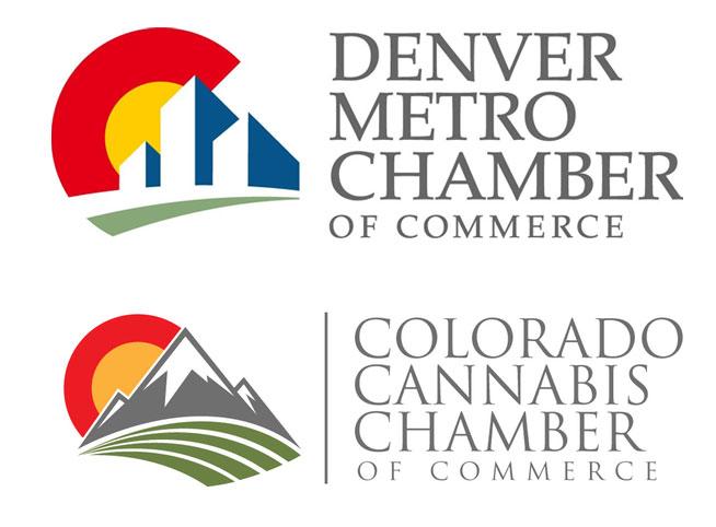 See any similarities? (Denver Metro Chamber of Commerce, Colorado Cannabis Chamber of Commerce)