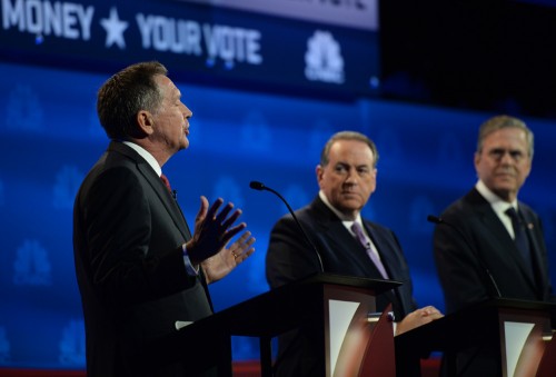 GOP debate: In epicenter of legal weed, pot policy talk oddly absent