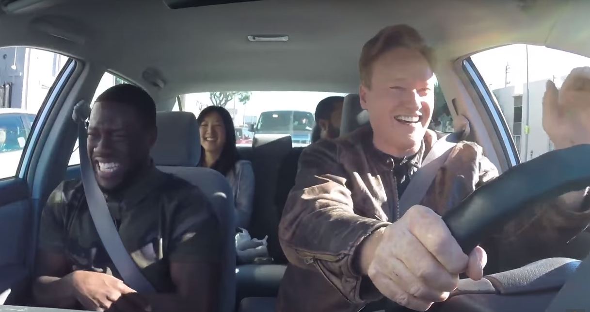 What happens when Kevin Hart, Conan O'Brien and Ice Cube take a friend on a driving lesson/marijuana shopping excursion? (teamcoco.com)
