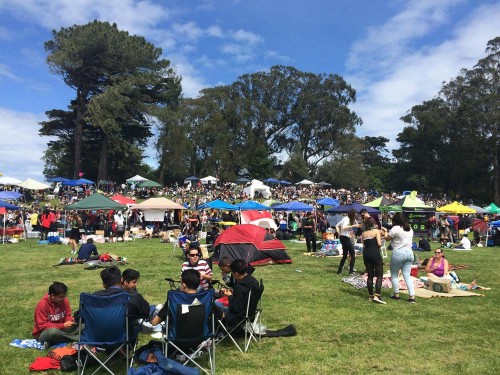 San Francisco Golden Gate Park 420 united states april 20 2016