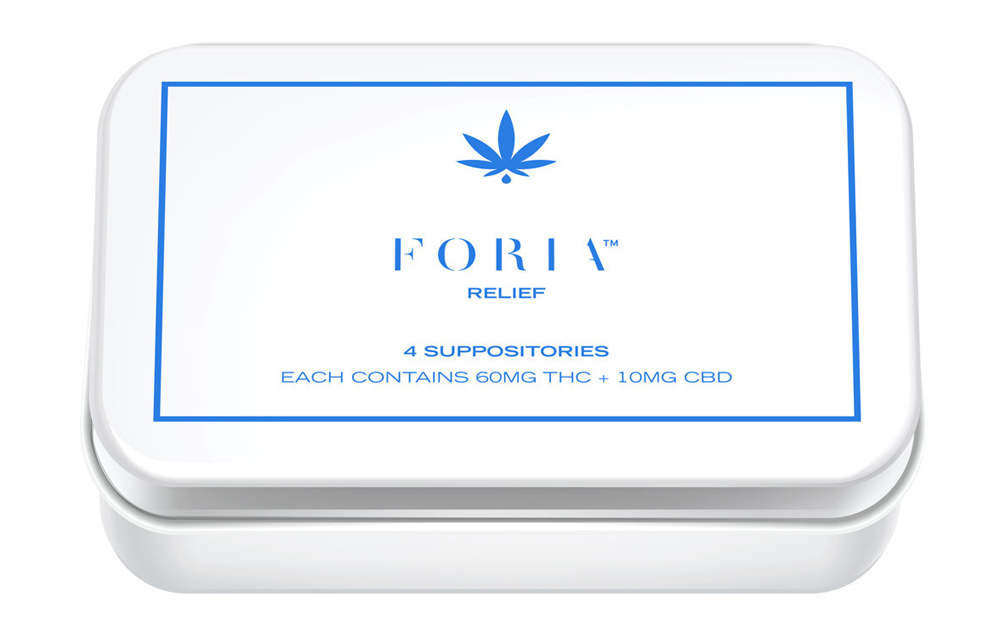 Surprising cannabis products: Foria Relief suppositories