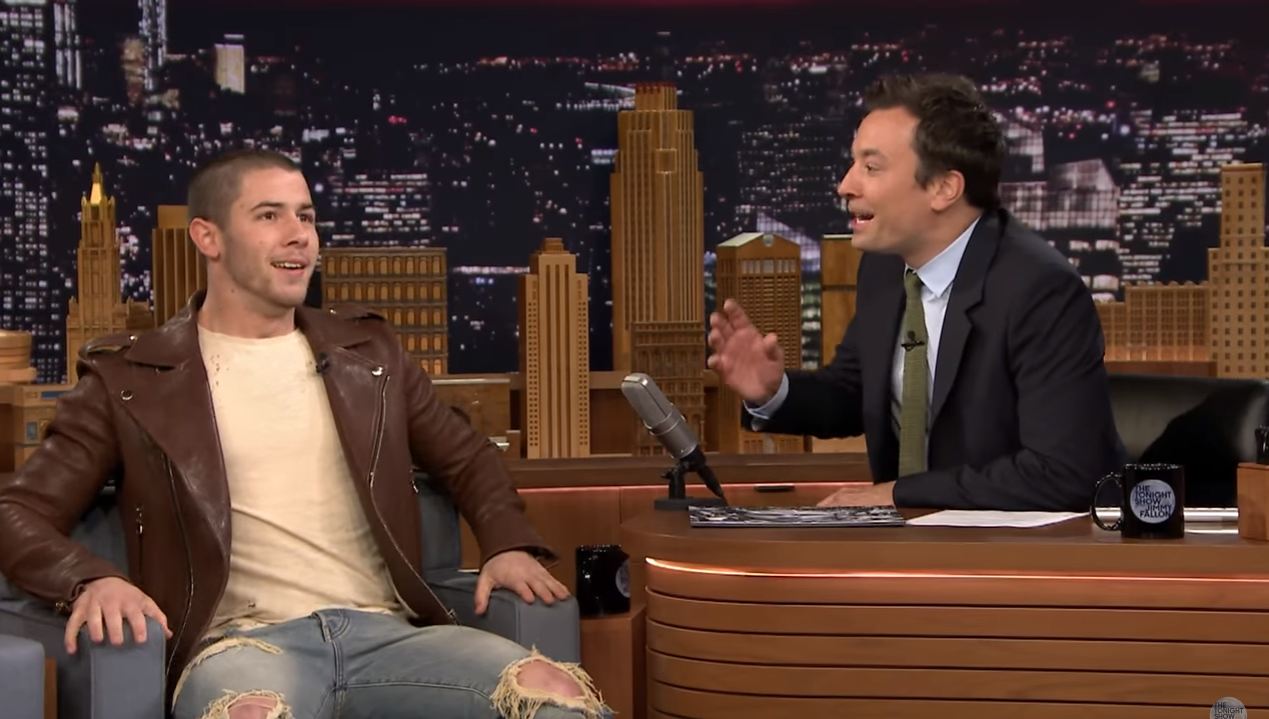 Nick Jonas shares his embarrassing edibles-and-erection story with Jimmy Fallon. (The Tonight Show)