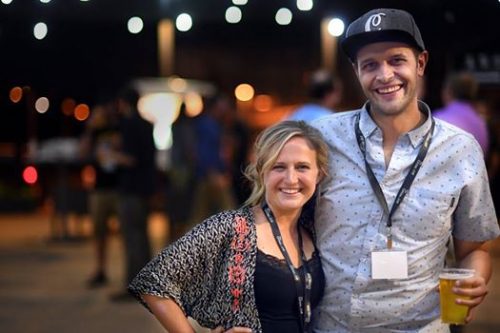 Samantha Sandt and Jake Browne co-founded the Grow-Off with their partner Sohum Shah, not pictured. (Vince Chandler, The Denver Post)