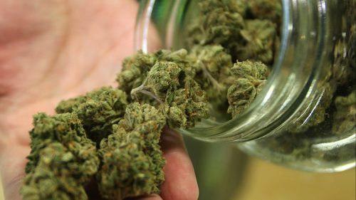 Medical marijuana at a California dispensary