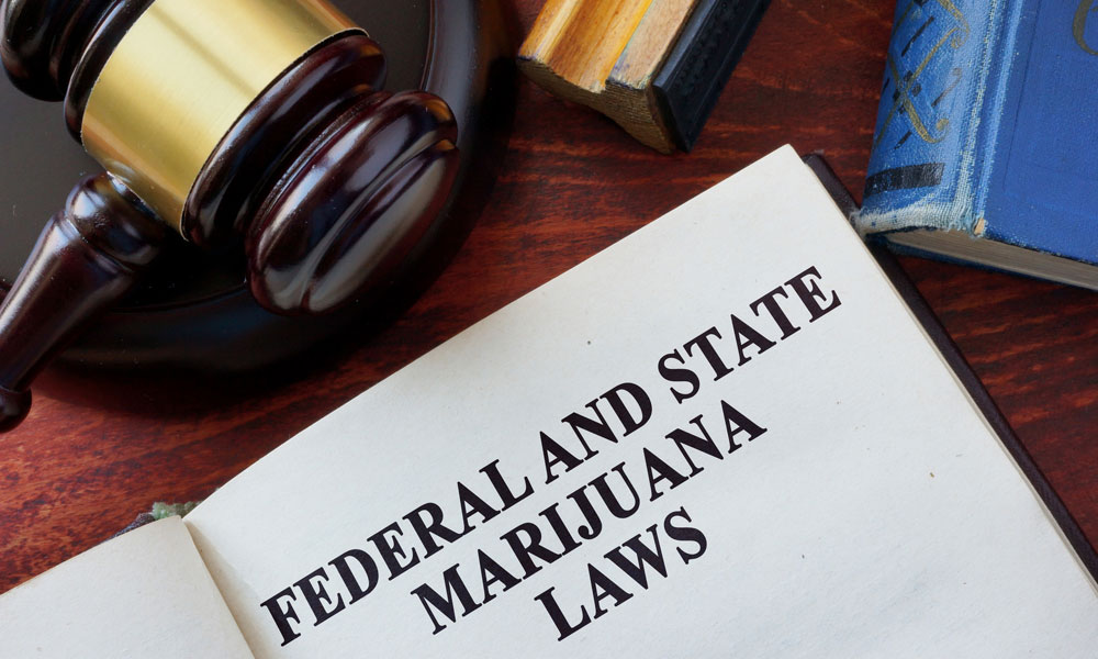 State and federal marijuana laws and court prosecuting