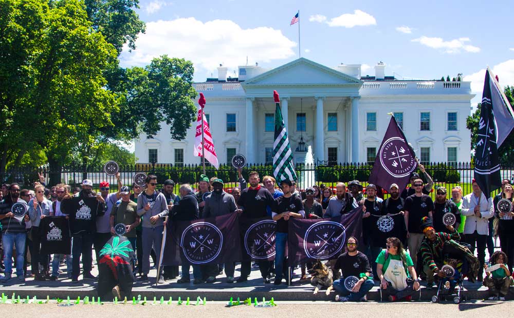 Weed for Warriors Project Protest 2017 Washington, D.C.