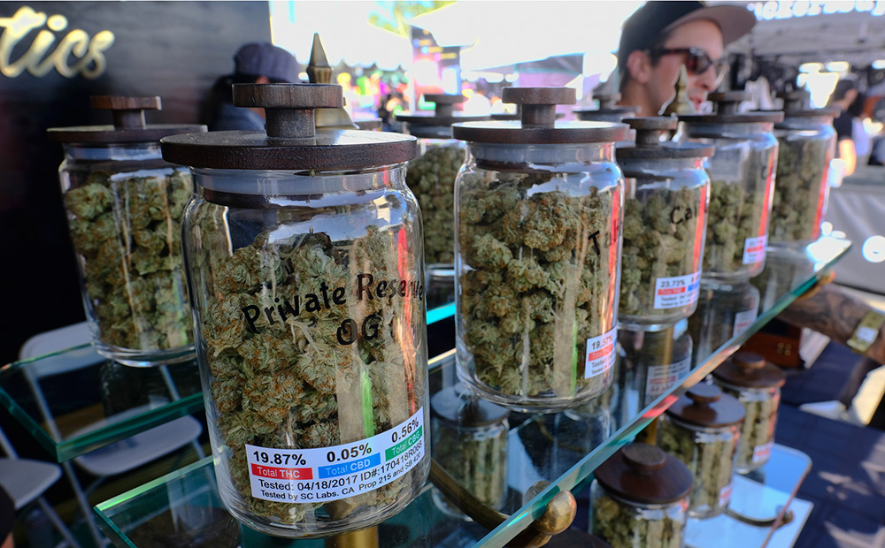 california medical marijuana sales