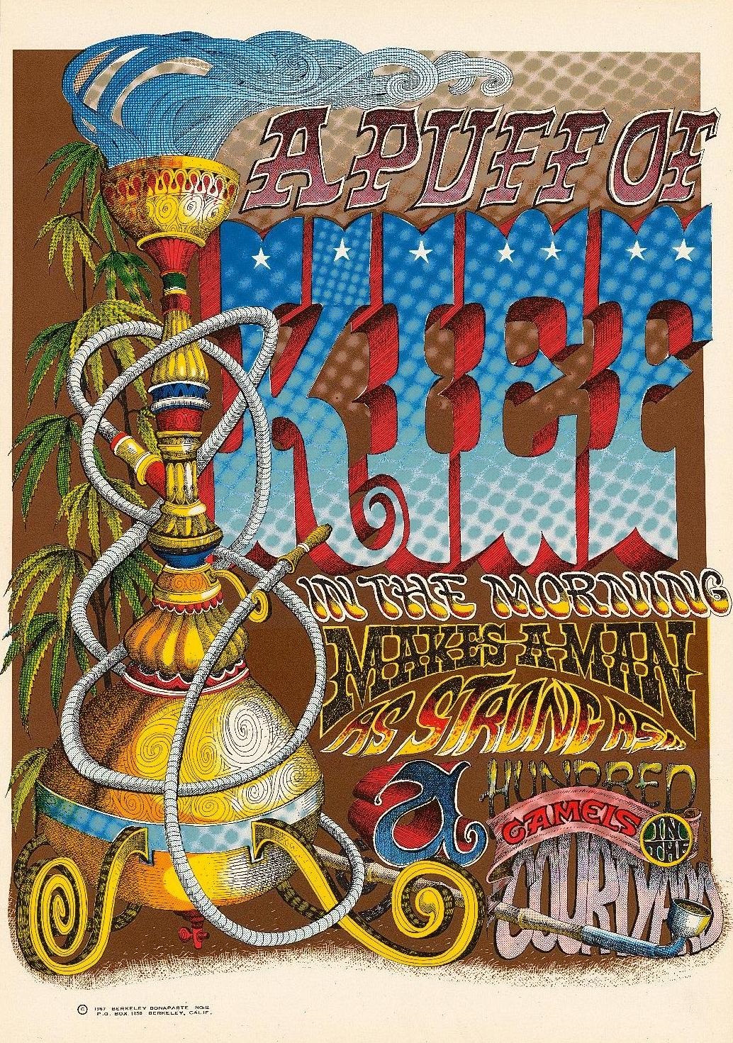 High Art: Looking back at marijuana-themed posters of the 1960s