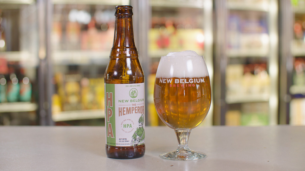New Belgium announces The Hemperor HPA hemp beer.